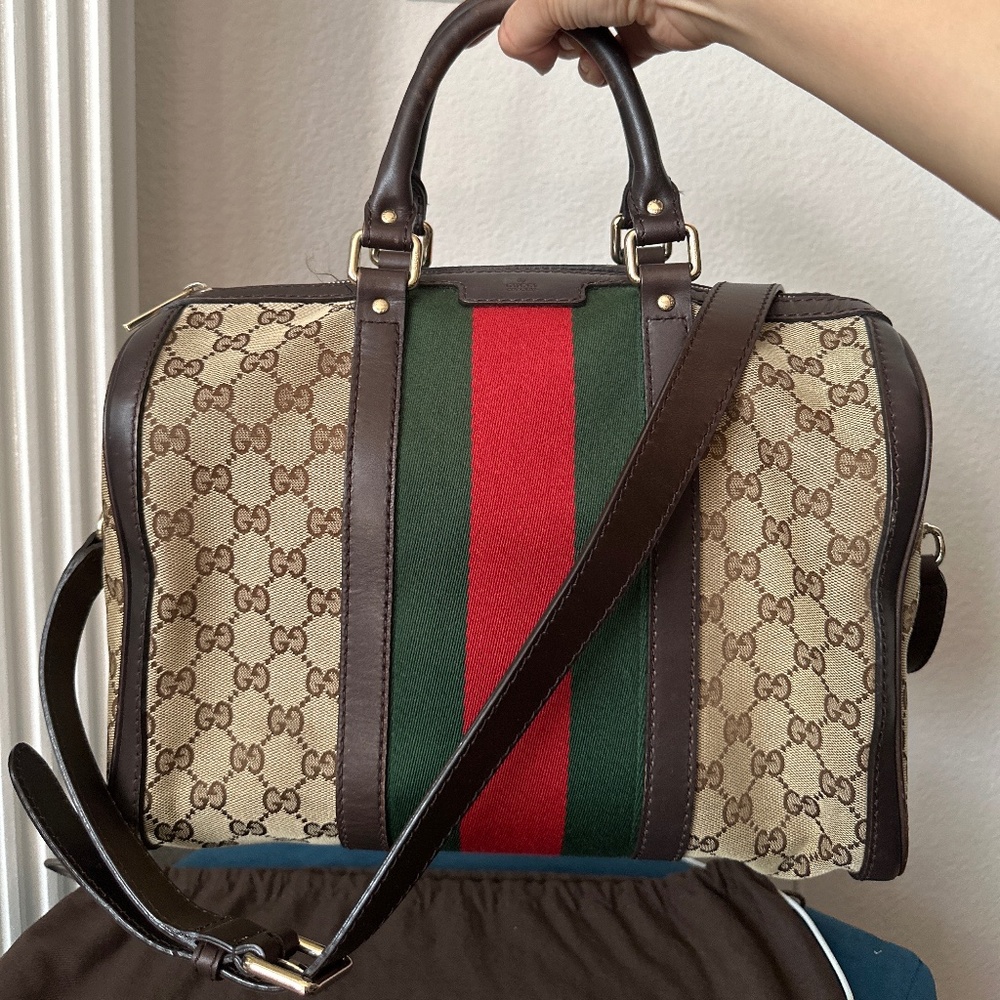 Gucci Boston Bag with Strap